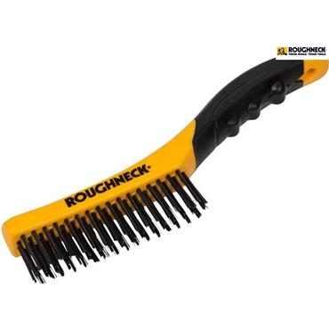 Roughneck Shoe Handle Wire Brush 10"