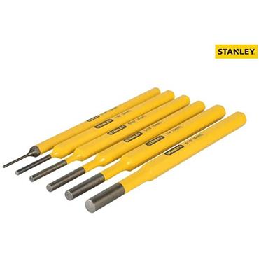 Stanley Pin Punch Kit 6Pce
