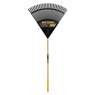 True Temper Poly Fan Leaf Rake 60cm 26 Tooth