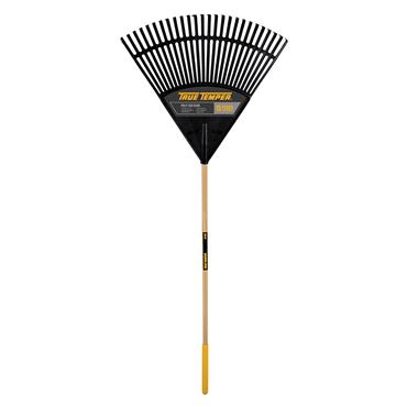 True Temper Poly Fan Leaf Rake 60cm 26 Tooth