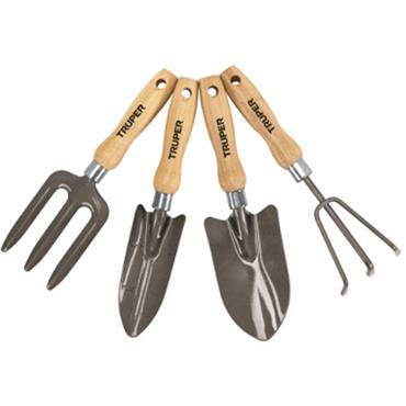 Truper 6" Gardening Tool Set 4 Piece 