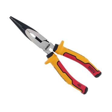 Dewalt Vde Long Nose Pliers 200Mm