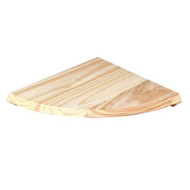 Corner Shelf Kit Natural Wood 8"
