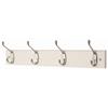 Securit Wood 4 Hook White