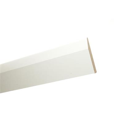 Trojan Novo Skirting White 120mm X 2.4m