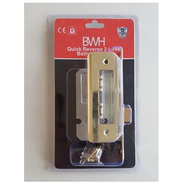 Bathroom Lock Brass Pack 2.5"
