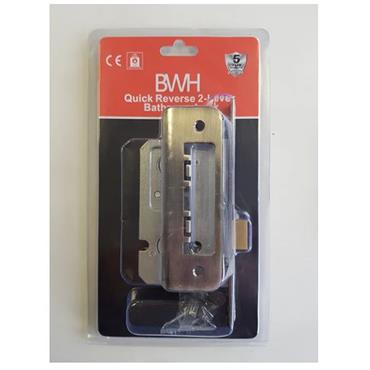 Bathroom Lock Bronze Pack 2.5"