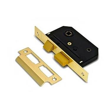 Union Y2294 Bathroom Lock Brass