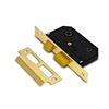 Union Y2294 Bathroom Lock Brass