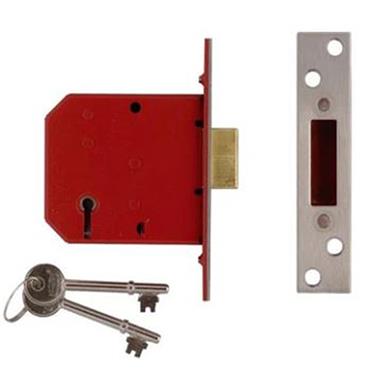 T&S Mortice Lock Chrome 3"