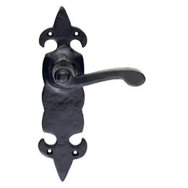 Fleur De Lys Black Handle