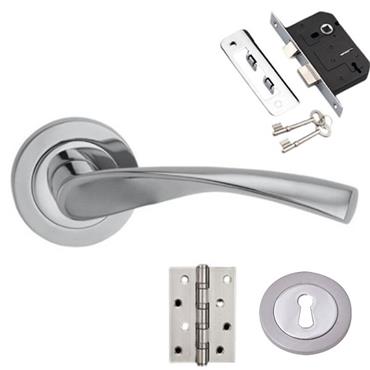 Fortessa Contempo Verto Satin Nickel Box Set