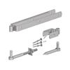 Strap Hinge Set Galvanised 450mm
