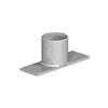 Concrete-In Gate Hanger Metal Gate