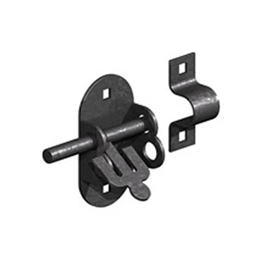 Gm Padbolts Oval Black 100mm