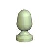 Post Acorn Finial 75mm Green Treated 75mm