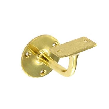 Securit Handrail Bracket Brass