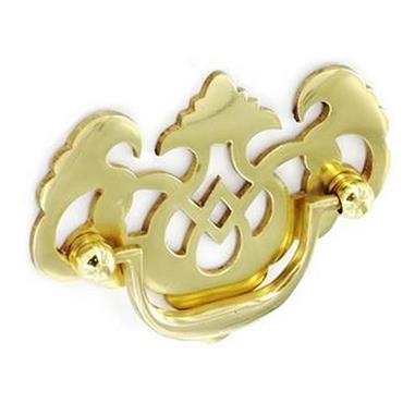 Securit 63mm Brass Plate Handle Fancy