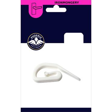 Phonix Nylon Curtain Hooks 20 Pack