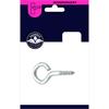 Phonix Steel Screw Eyes 35mm X 8mm 10Pack