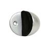 Phonix Aluminium Doorstop Oval Shielded