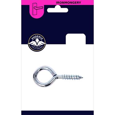 Phonix Screw Eyes 75mm X 18mm 2Pk