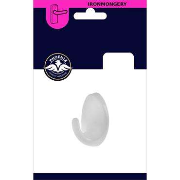 Phonix Self Adhesive Large Oval Hooks 2Pk