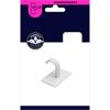 Phonix Self Adhesive Cup Hook White 2Pk