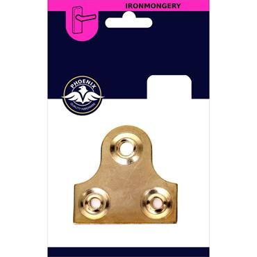 Phonix Glass Plate Plain 1Â½" 4 Pk