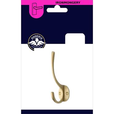 Phonix Solid Brass Hat & Coat Hook
