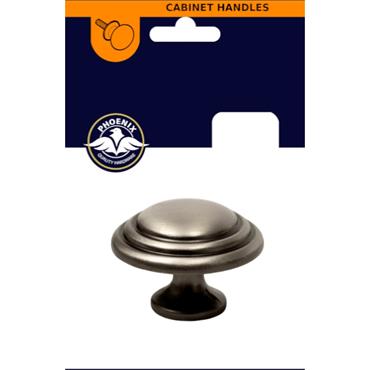 Knob Pewter 40mm