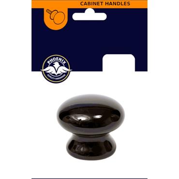 Black Knob Ceramic 35mm