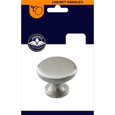 Satin Nickel Knob 35mm