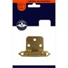 Phonix Phx Self Closing Cab Hinge Brass 2Pk