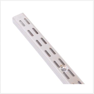 Element Twin Slot Upright White 128cm