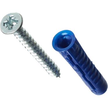 Rawlplug 4ALL Plugs 5mm with Screws 20Pk