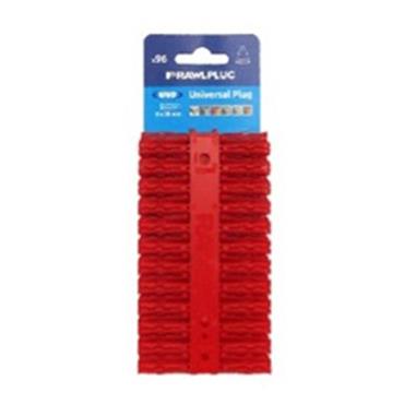 Rawlplug Uno Red Clip 48 Pack