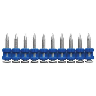 15MM PLASTIC COLLATED PINS FOR STEEL 100