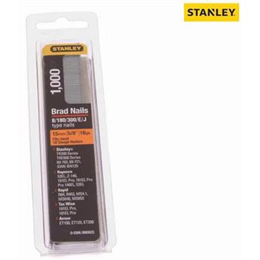 Stanley 15mm Brad Nail 1000 Pk