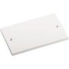 Luceco 1G Blank Plate White