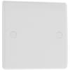 Luceco 1G Blank Plate White