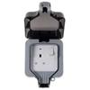 Luceco 1G Switched Socket 13A