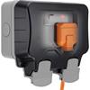 Luceco 2G Switched Socket 13A