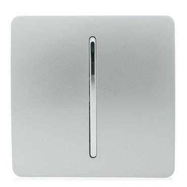 Trendi Switch 1Gang 2 Way Silver
