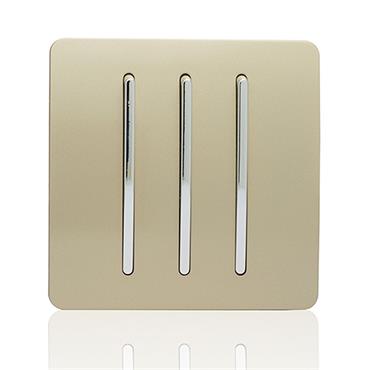 Trendi Switch 2G 3 Way Gold