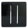 Trendi 2G 2 Way Switch Black