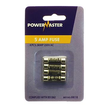 Power Master Fuses 5A 4 Pack