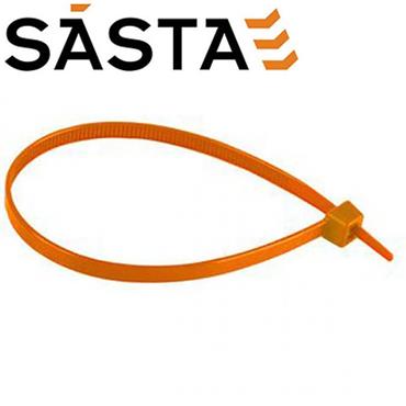 Sasta Cable Ties Orange 4.8mm X 200mm