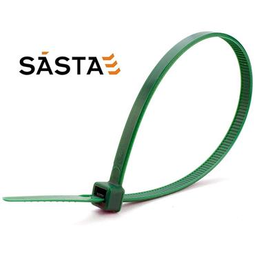 Sasta Cable Ties Green 4.8mm X 200mm