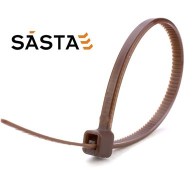 Sasta Cable Ties Brown 4.8mm X 200mm